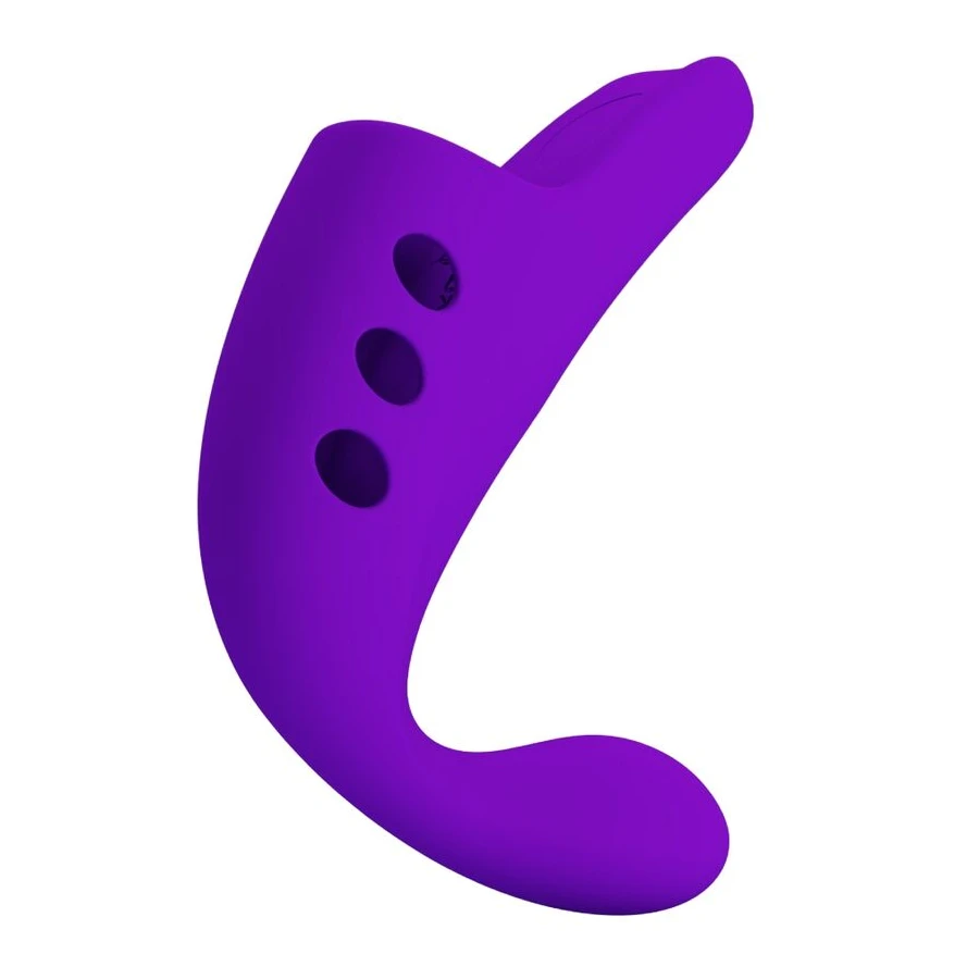 PRETTY LOVE - GORGON PURPLE WIEDERAUFLADBARER FINGERVIBRATOR